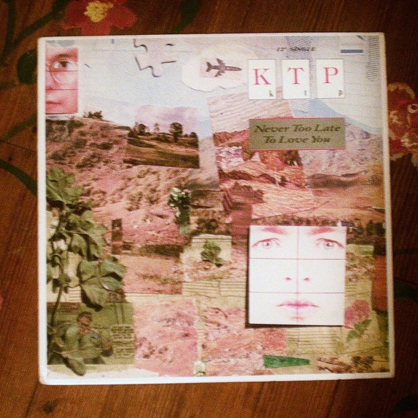 K T P Vintage LP: Never Too Late To Love You Vinyl Record Album ~ 12" Single Promo (1986, Mercury Records)