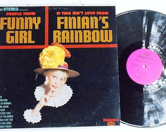 Funny Girl / Finian's Rainbow Vintage LP (1968,Diplomat) Soundtrack Vinyl Record Album