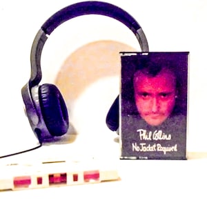 Phil Collins / No Jacket Required / Cassette Tape / Soft Rock Album / 1985 - Atlantic Records - 781240-4