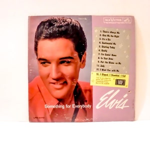 Elvis Presley LP / Something for Everybody / Vinyl Record Album / 1961 - RCA Victor - LPM-2370 - Mono