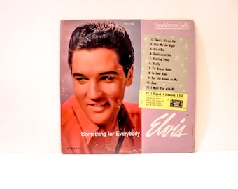 Elvis Presley LP / Something for Everybody / Vinyl Record Album / 1961 - RCA Victor - LPM-2370 - Mono