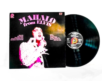 Elvis Presley Vintage LP: Mahalo from Elvis  (1978, Pickwick, ACL-7064) ~ Vinyl Record