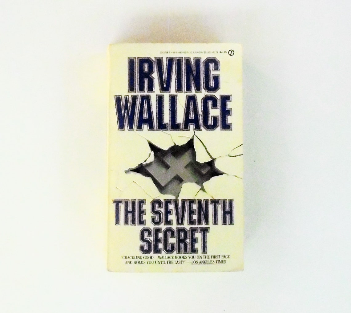 The Seventh Secret Irving Wallace 1986 Vintage Etsy