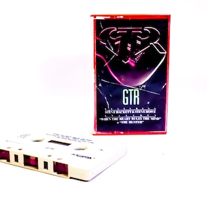 GTR / GTR/ Vintage Cassette Tape / Prog Rock Album / 1986 - Arista – AC8-8400
