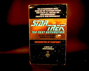 Encounter At Farpoint: Star Trek TNG, David Gerrold (1987 Vintage Paperback)