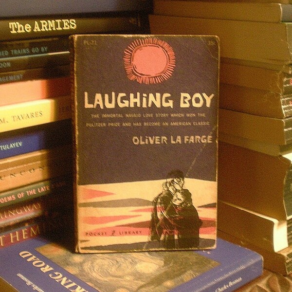 Laughing Boy von Oliver La Farge, Pocket 1959 Bibliothek PL-71 Jahrgang Broschur klassischer Literatur und Fiktion