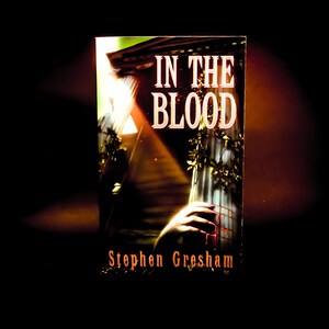 Stephen Gresham / In The Blood / Vintage Paperback / Vampire Horror Fiction / 2001, Pinnacle Books