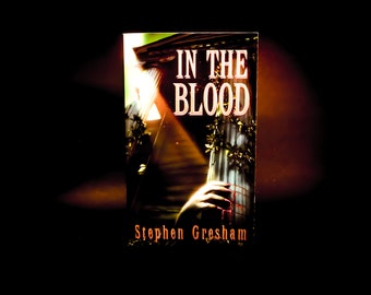 Stephen Gresham / In The Blood / Vintage Paperback / Vampire Horror Fiction / 2001, Pinnacle Books