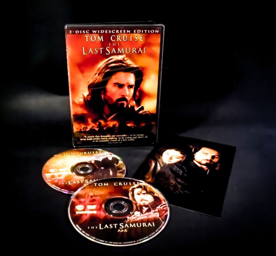 The Last Samurai DVD: Tom Cruise, 2-disc Widescreen Edition - Etsy