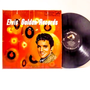 Elvis Presley LP / Elvis Golden Records / Vinyl Record Album / 1958 - RCA Victor - LPM-1707 - Mono