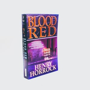 Henry Horrock / Blood Red / Vintage Paperback / 2001, Pinnacle Books / Suspense Thriller, Crime, Fiction, Book