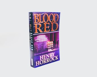 Henry Horrock / Blood Red / Vintage Paperback / 2001, Pinnacle Books / Suspense Thriller, Crime, Fiction, Book