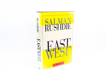 Vintage Salman Rushdie 'East, West' Hardcover - 1st Edition, 1st Print