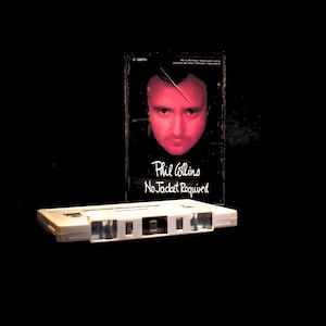Phil Collins / No Jacket Required / Cassette Tape / Soft Rock Album / 1985 - Atlantic Records - 781240-4 / Club Edition