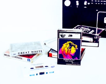 Robert Plant:  Manic Nirvana (1990, Tusk Music / Atlantic Records) ~ Cassette Tape ~ Import ~ Rock