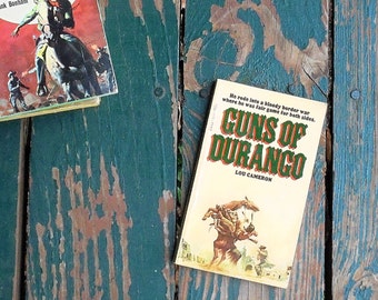 Guns of Durango by Lou Cameron (1976, Dell Books) Vintage Paperback Western