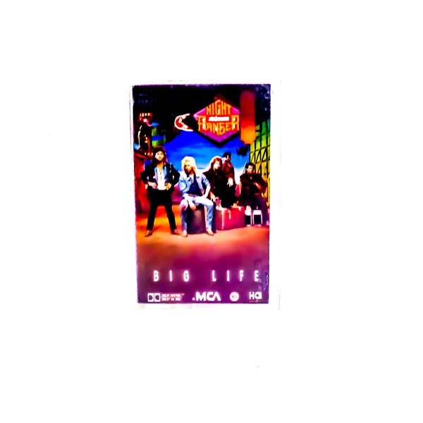 Night Ranger / Big Life / Vintage Cassette Tape / Hard Rock Album / 1987 - MCA Records – MCAC-5839