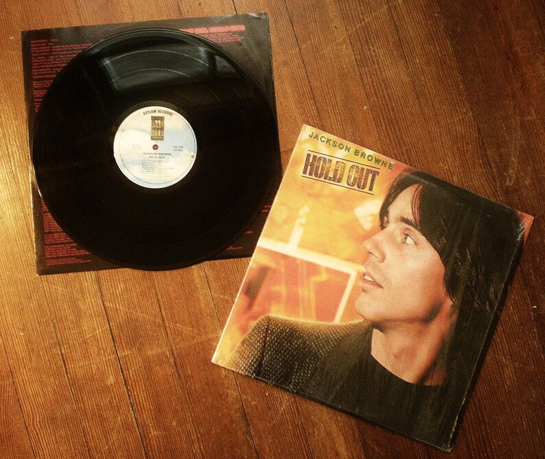 Jackson Browne Vintage LP Hold Out Vinyl Record Album 1980, Asylum