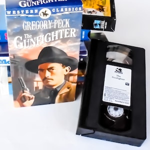 The Gunfighter (1993) ~ Used VHS Tape ~ Gregory Peck