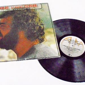Joe Cocker: Jamaica Say You Will Vinyl Record Album (1975,A&M Records) Vintage Blues Rock LP