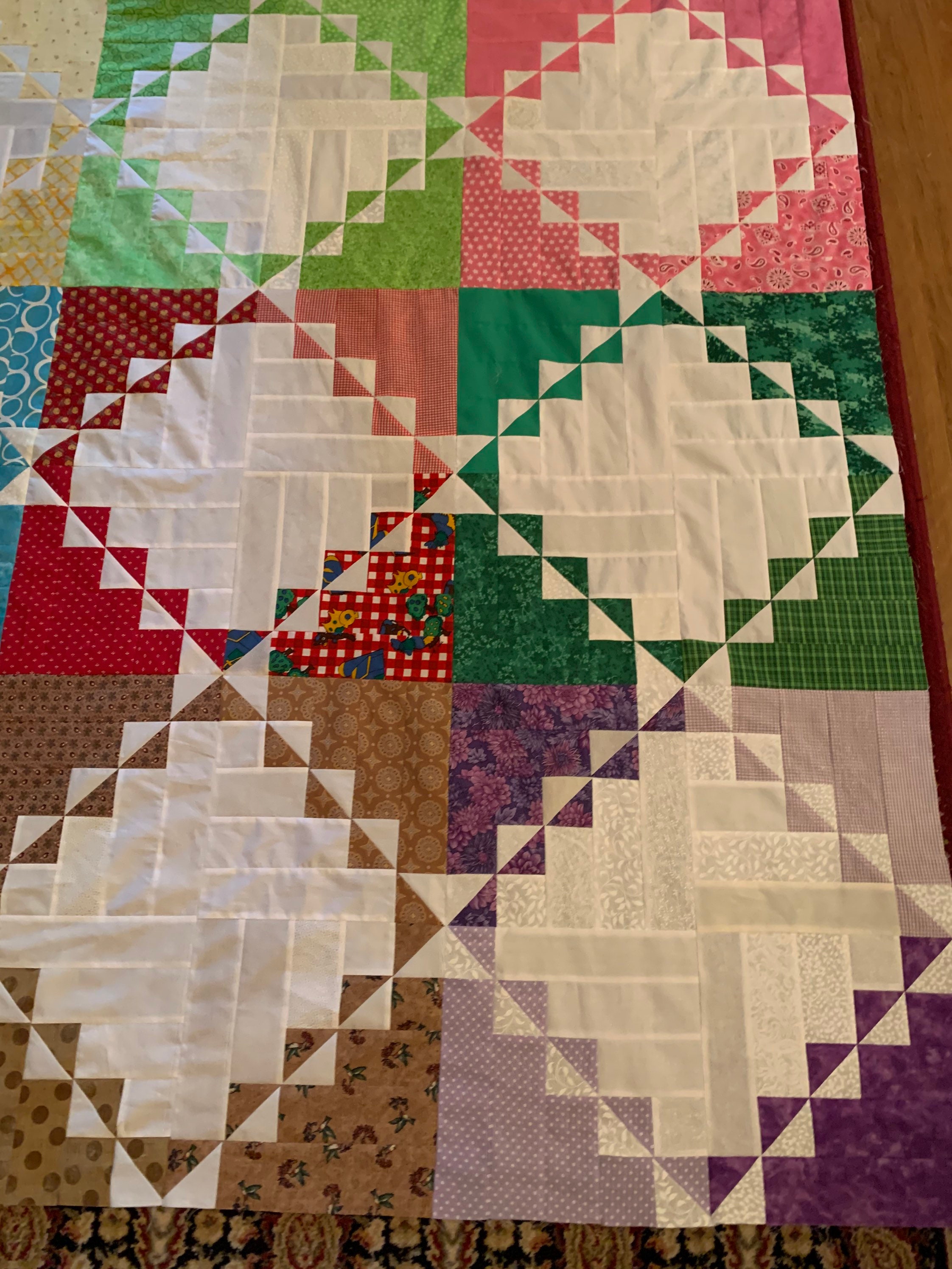 Rick Rack Quilt Top Etsy