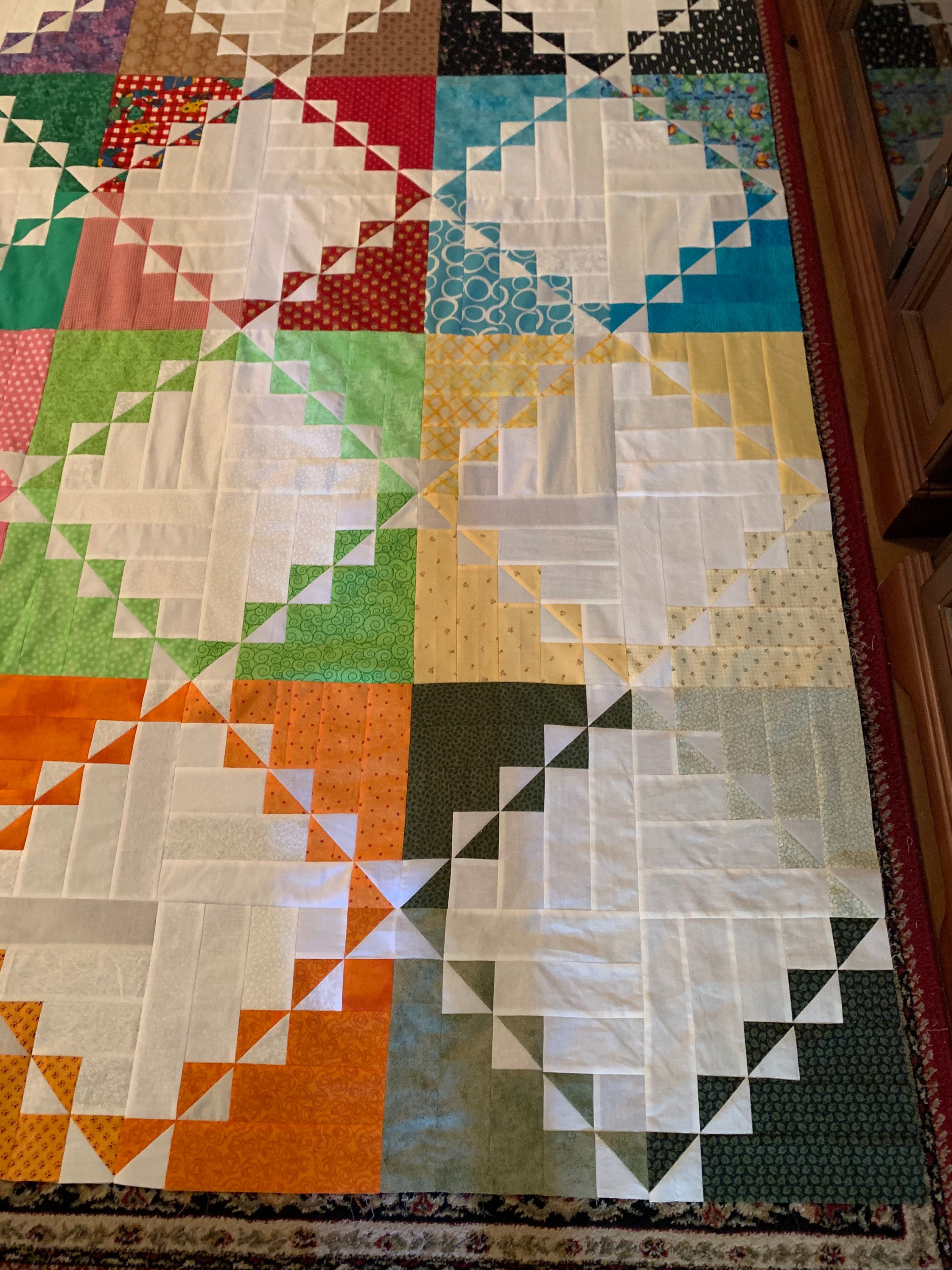 Rick Rack Quilt Top Etsy