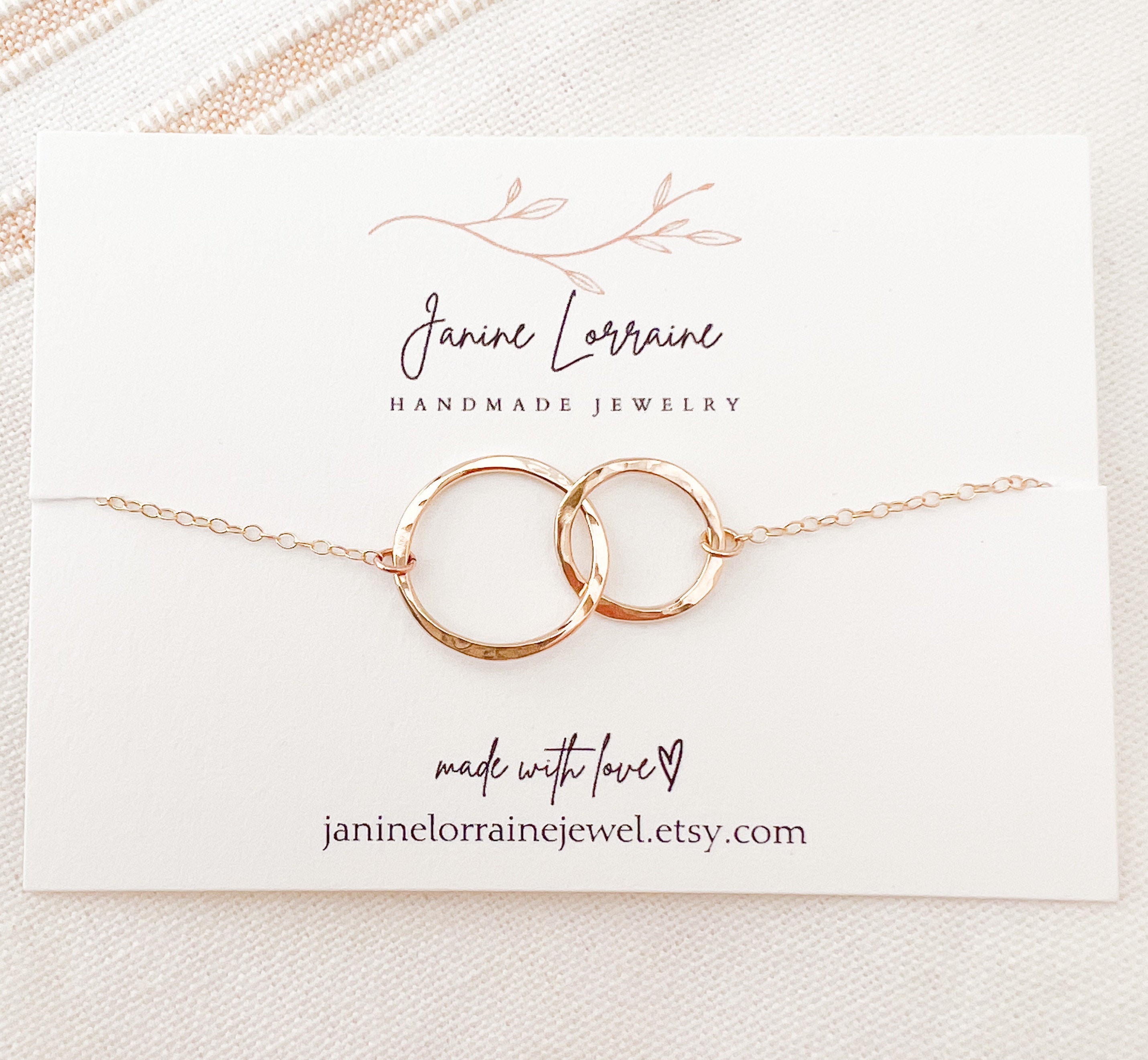 2 circle necklace gold deals