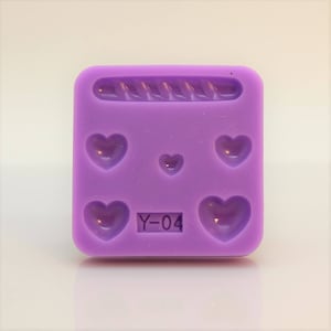 French Bread Mold, Dollhouse Bread Loaf, Mini Love Hearts, Assorted Mini Bread, Heart Sandwich Mold, Mini Pudding Moulds, Dessert Necklace