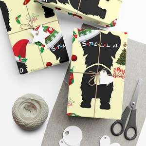 Personalisierte Hundename Weihnachtsgeschenkverpackungen, kundenspezifischer Hunderassename, einzigartiges Geschenk, Pelz-Baby-Geschenk, nette Geburtstags-Geschenkverpackung, kundenspezifische Haustiergeschenke
