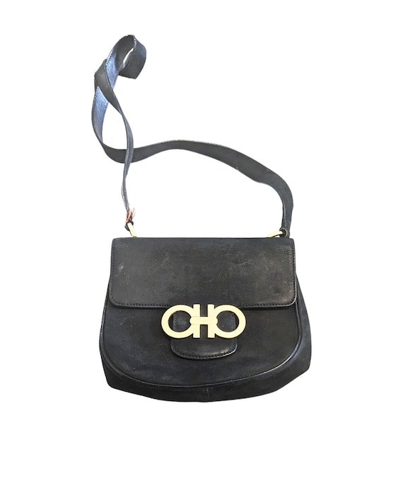Ferragamo black crossbody new arrivals