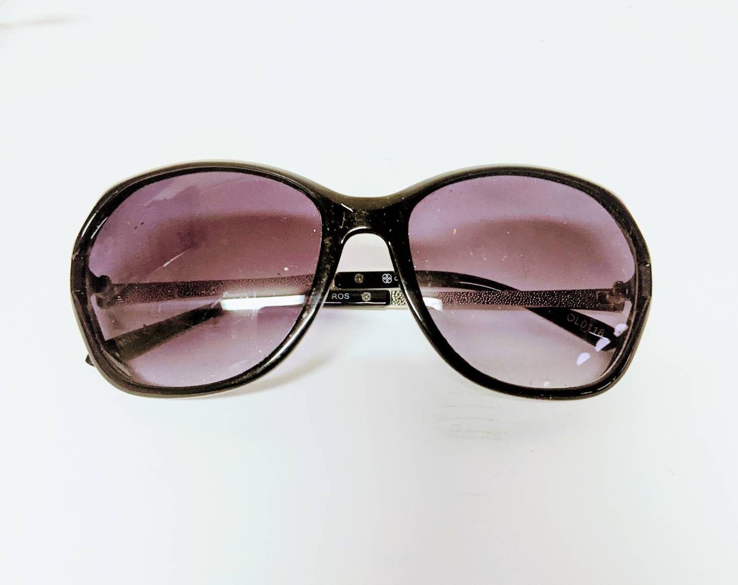 Daisy Fuentes Sunglasses Black/silver - Etsy