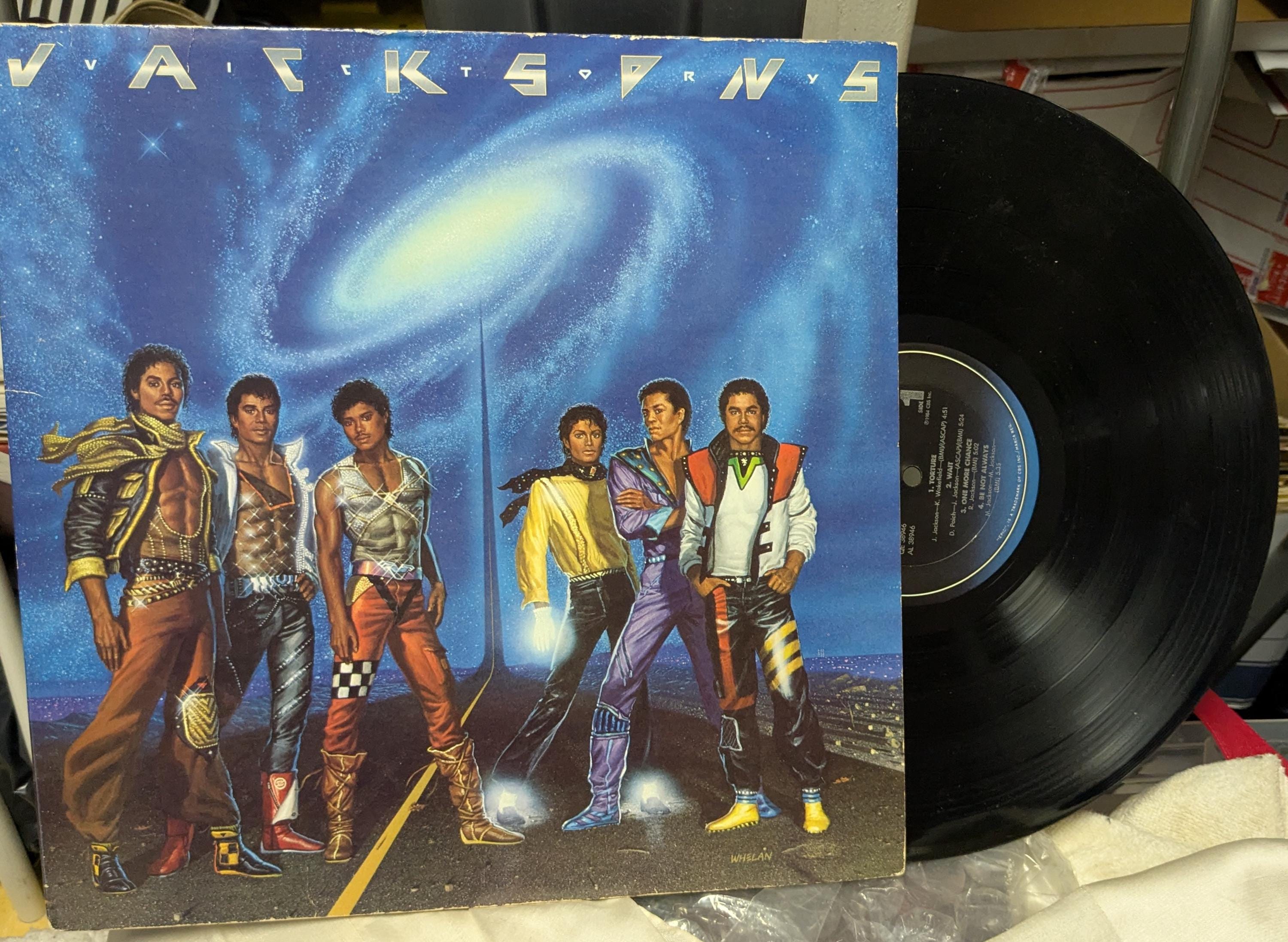 【希少】JACKSONS Victory ポスター　非売品　ジャクソンファイブ The Jackson Five Victory - Jacksons Japanese Promo poster (351498)