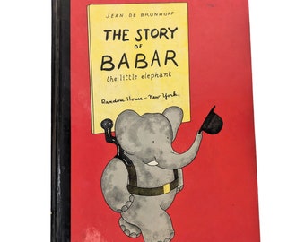 La historia de Babar, el pequeño elefante HB 1961 Jean De Brunhoff