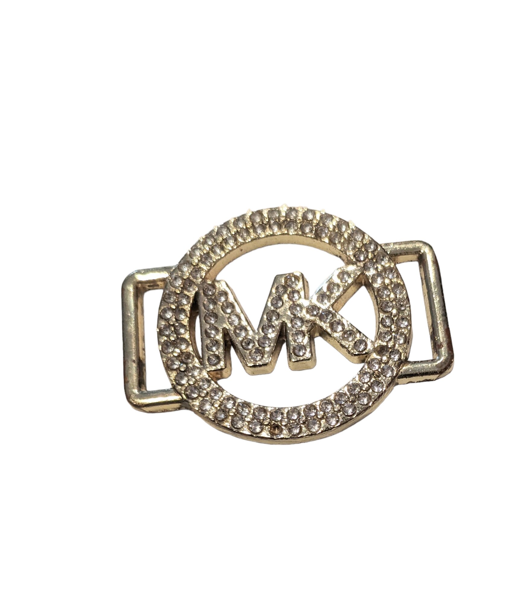 Vintage Michael Kors Logo Belt Buckle Gold Tone 1 1/4  display picture 1