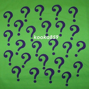 25 fabric 3&quot; costume Question Mark iron on patches Halloween Comic Con cosplay