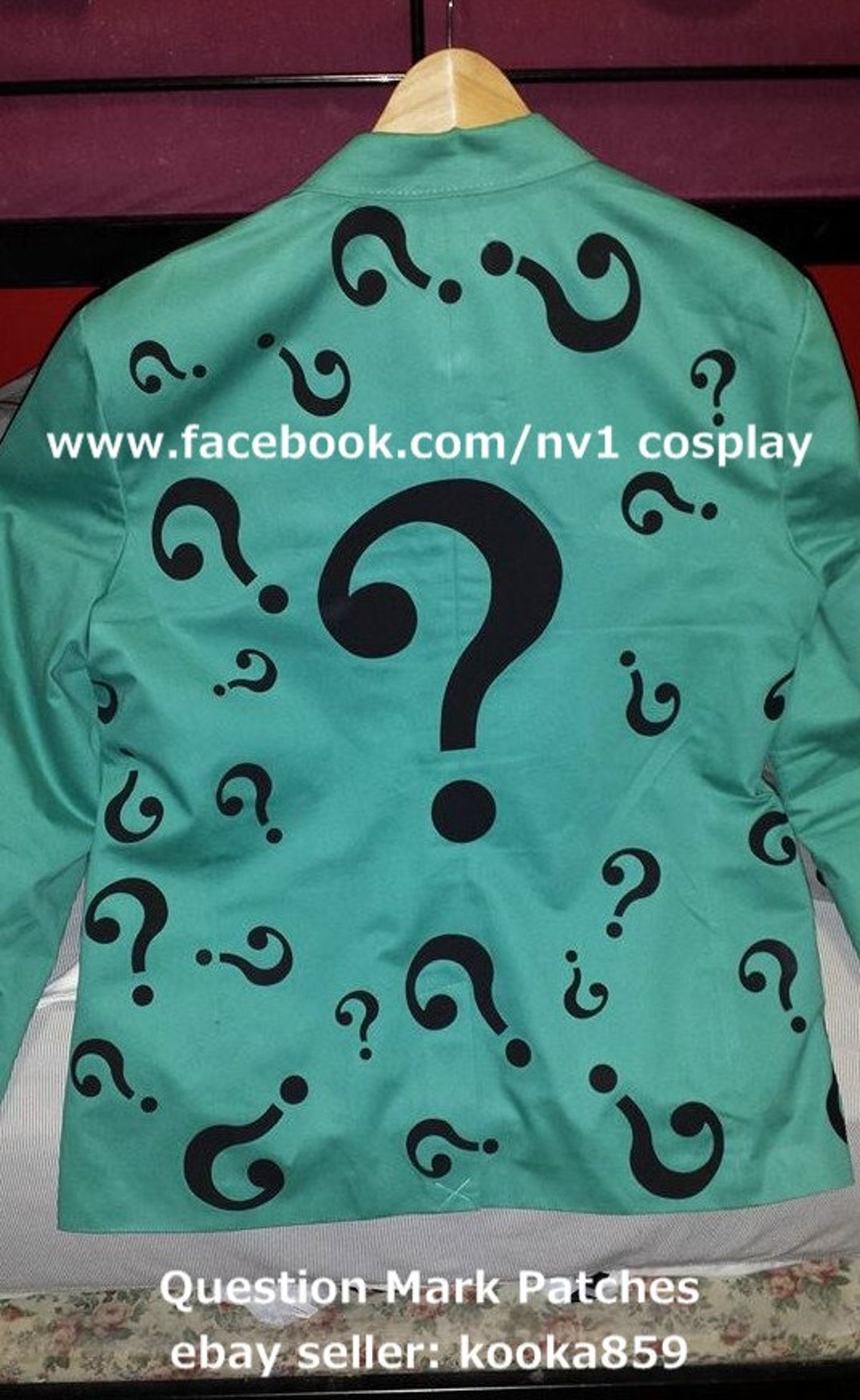 Cosplay Costume QUESTION MARK Symbols One 11