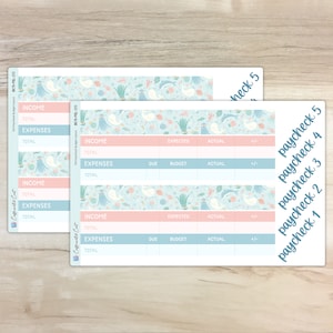 Gehaltsscheck Set - Unter dem Meer [ BK-213 ]