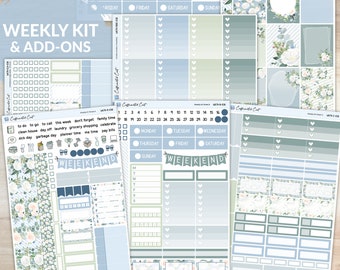 Weekly Kit & Addons - Blue Roses [ WK-036 ]