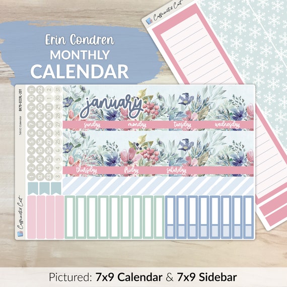 calendar-kit-for-erin-condren-planners-arctic-mk-201-etsy