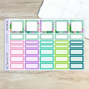 Little Labels - Colorful Cacti [ WK-065 ]