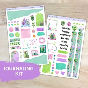 Journaling Kit - Colorful Cacti [ WK-065 ]