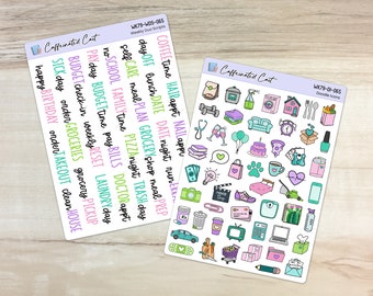 Doodle Icons & Scripts - Colorful Cacti [ WK-065 ]