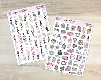 Doodle Icons & Scripts - Amethyst Garden [ WK-098 ]