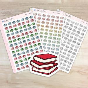 Books Doodle Icon Stickers