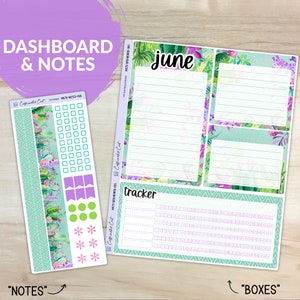 Dashboard and Notes Kit - Colorful Cacti [ BK-065 ]