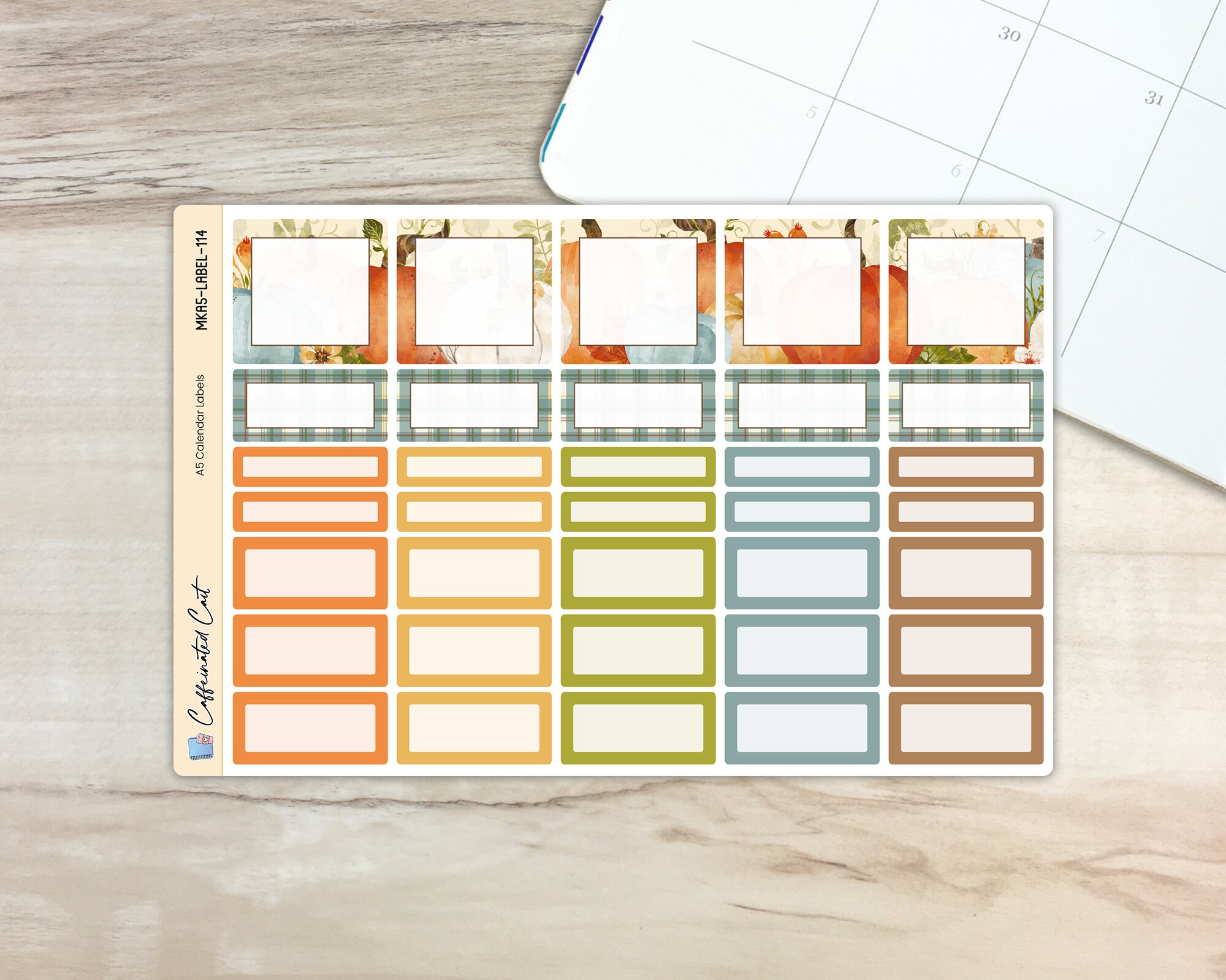 Little Labels - Pumpkin Harvest [ WK-114 ] - Etsy