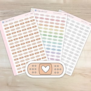 Band Aid Doodle Icon Stickers