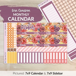 Kit de calendario para planificadores ERIN CONDREN - Harvest Vibes [ MK-106 ]