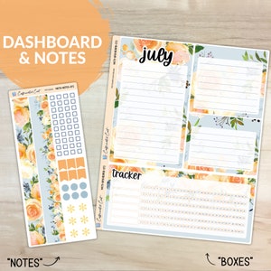Dashboard and Notes Kit - Summer Garden [ BK-072 ]