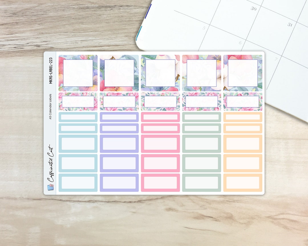 Little Labels - Flourish [ WK-223 ] - Etsy